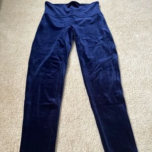 Spanx velvet leggings